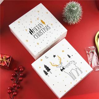 Merry Christmas Candy Gift Boxes Deer&Xmas Tree Guests Packaging Boxes_1